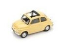 Brumm BM0474-05 FIAT 500 R 1972-75 APERTA GIALLO TAHITI 1:43 Modellino