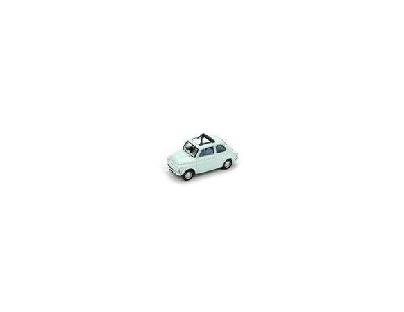 Brumm BM0474-07 FIAT 500 R 1972-75 APERTA TURCHESE FARFALLA 1:43 Modellino