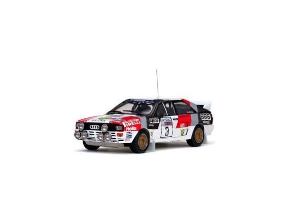 Vitesse 04225 AUDI QUATTRO A2 WINNER RAC '83 1/18 Modellino