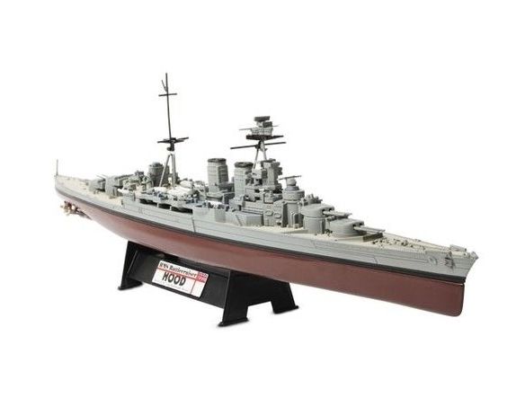 Unimax 86009 NAVE HMS BATTLECRUISER HOOD 1/700 Modellino