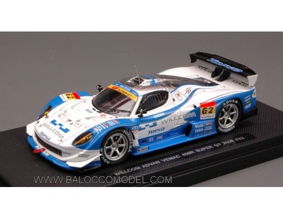 Ebbro EB44067 WILLCOM ADVAN VEMAC N.62 S.GT 2008 1:43 Modellino