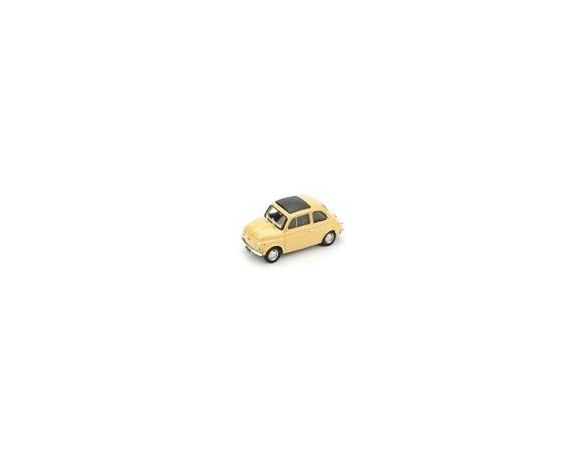 Brumm BM0475-05 FIAT 500 R 1972-75 CHIUSA GIALLO TAHITI 1:43 Modellino