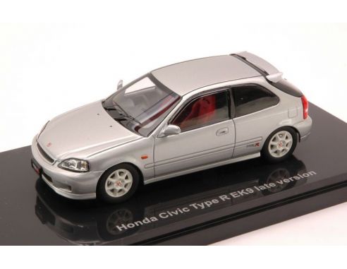Ebbro EB44611 HONDA CIVIC TYPE-R EK9 1998 SILVER 1:43 Modellino