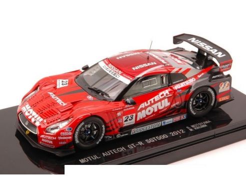 Ebbro EB44731 NISSAN R35 GT-R N.23 SUPER GT500 2012 MOTOYAMA-KRUMM 1:43 Modellino