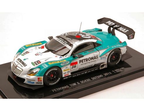 Ebbro EB44735 LEXUS SC430 N.36 SUPER GT500 2012 NAKAJIMA-DUVAL 1:43 Auto Competizione