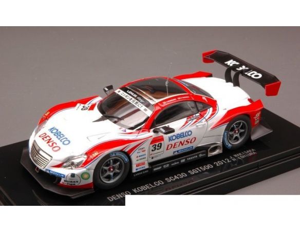 Ebbro EB44739 LEXUS SC430 N.39 SUPER GT500 2012 WAKISAKA-ISHIURA 1:43 Modellino