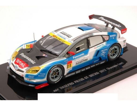 Ebbro EB44829 TOYOTA PRIUS N.31 SUPER GT300 2012 OKAYAMA TEST 1:43 Modellino