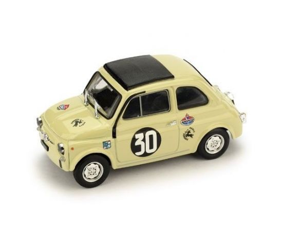 Brumm BM0477 GIANNINI 500 TV N.30 COPPA CARRI MONZA 1966 M.ZANETTI CAMP.D'ITALIA 1:43 Modellino