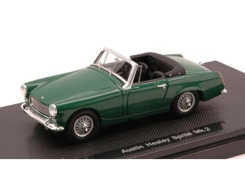 Ebbro EB44450 AUSTIN HEALEY SPRITE MK2 1961 GREEN 1:43 Modellino