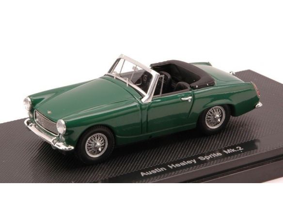 Ebbro EB44450 AUSTIN HEALEY SPRITE MK2 1961 GREEN 1:43 Modellino