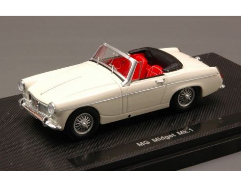 Ebbro EB44453 MG MIDGET MK1 1961 CREAM 1:43 Modellino