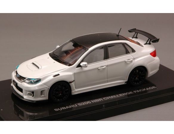 Ebbro EB44785 SUBARU S206 NBR CHALLENGE PACKAGE WHITE 1:43 Modellino