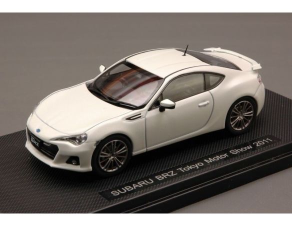 Ebbro EB44903 SUBARU BRZ TOKYO MOTOR SHOW 2011 MATT WHITE 1:43 Modellino