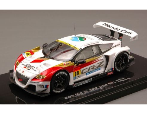 Ebbro EB44930 HONDA CR-Z N.16 WINNER SGT300 2013 H.MUTOH-Y.NAKAYAMA 1:43 Auto Competizione