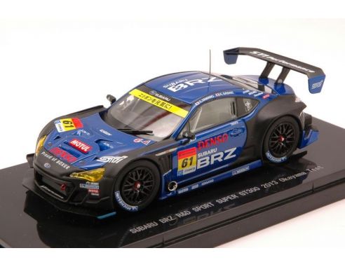 Ebbro EB44947 SUBARU BRZ N.61 OKAYAMA TEST SGT300 2013 T.YAMANO-K.SASAKI 1:43 Modellino