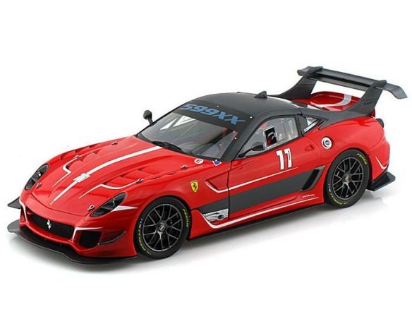 Hot Wheels HWBCJ91 FERRARI 599XX EVO RED 1:18 Modellino