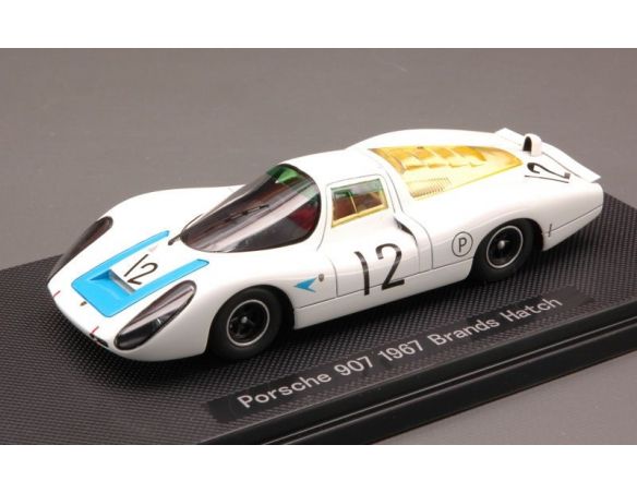 Ebbro EB44649 PORSCHE 907 N.12 4th BRANDS HATCH 1967 HERMANN-NEERPASCH 1:43 Modellino