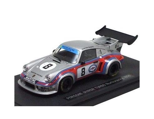 Ebbro EB44034 PORSCHE 911 RSR N.8 6th NURBURGRING 1974 MULLER-VAN LENNEP 1:43 Modellino