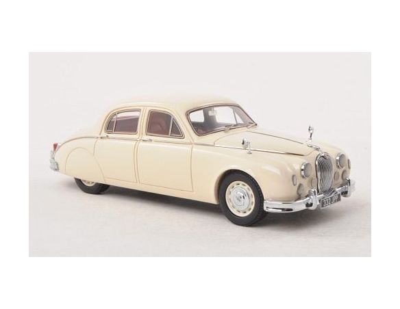 Neo Scale Models NEO44332 JAGUAR 2.4 MKI RHD 1955 CREAM 1:43 Modellino