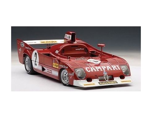 Auto Art / Gateway AA87503 ALFA ROMEO 33 TT 12 N.2 WINNER 1000 KM SPA 1975 PESCAROLO-BELL 1:18 Modellino