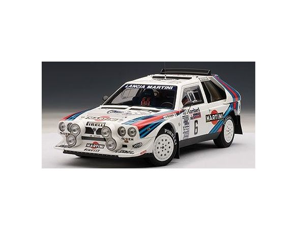 Auto Art / Gateway AA88517 LANCIA DELTA S4 MARTINI N.6 WINNER RAC LOMBARD 1985 TOIVONEN-WILSON 1:18 Modellino