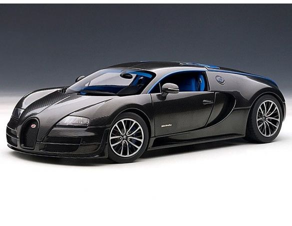 Auto Art / Gateway AA70934 BUGATTI VEYRON SUPER SPORT 2010 BLACK 1:18 Modellino