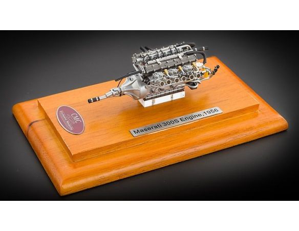 CMC CMC110 MASERATI 300S 1956 ENGINE WITH SHOWCASE 1:18 Modellino