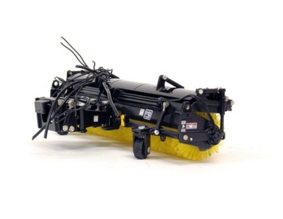 TWH Movimento Terra 073A-01061 M-B FRONT MOUNTED BROOM 1/50 WITH Modellino