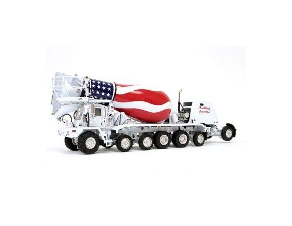 TWH Movimento Terra 075-01067 OSHKOSH S-SERIES MIXER 1/50 FRONT Modellino