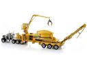 TWH Movimento Terra 089+010-T01005 VERMEER TUB GRINDER YELLOW 1/50 Modellino