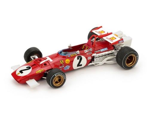 Brumm BM0313T FERRARI 312B T-CAR J.ICKX 1970 N.2 GP ITALIA 1:43 Modellino