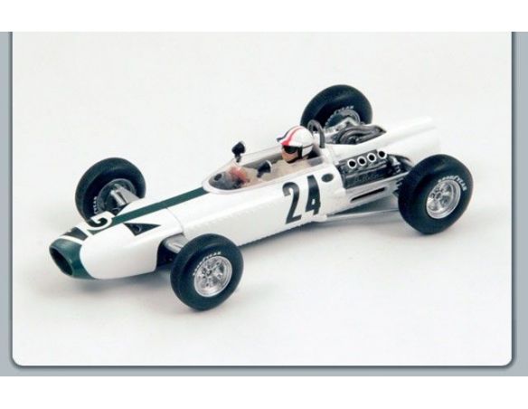 Spark Model S1159 BRM P261 B.BONDURANT 1966 N.24 BELGIUM GP 1:43 Modellino