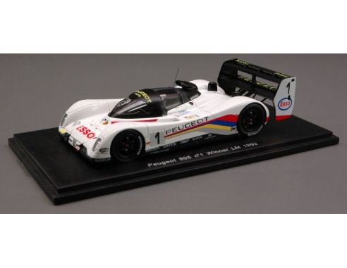 Spark Model S43LM92 PEUGEOT 905 N.1 WINNER LM 1992 WARWICK-DALMAS-BLUNDELL 1:43 Modellino