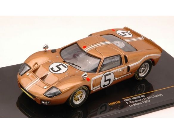 Ixo model LMC139 FORD MKIIB N.5 27th LM 1967 GARDNER-MC CLUSKEY 1:43 Modellino