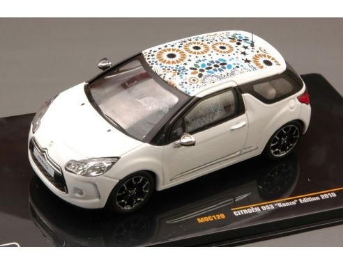 Ixo model MOC120 CITROEN DS3 KENZO EDITION 2010 WHITE 1:43 Modellino