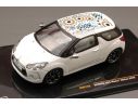 Ixo model MOC120 CITROEN DS3 KENZO EDITION 2010 WHITE 1:43 Modellino