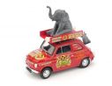 Brumm BM0502 FIAT 500R CIRCUS RENZ BELLISSIMO 2007 1:43 Modellino