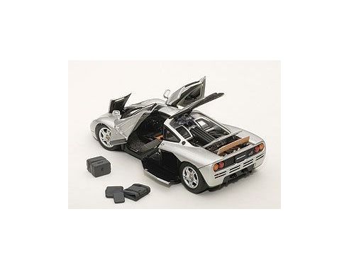 Auto Art / Gateway AA56001 MC LAREN F1 ED.NUMERATA FULL OPENINGS ARGENTO 1:43 Modellino