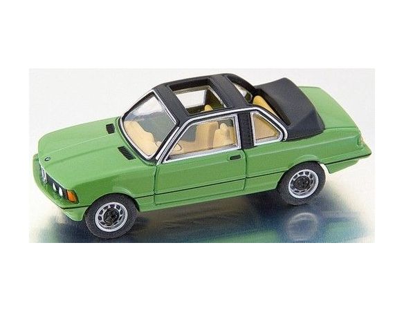 Bub 08851 BMW 320 BAUR CONVERTIBLE GREEN 1/87 Modellino