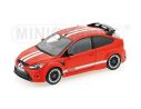 Minichamps PM100080067 FORD FOCUS RS 2010 RED FORD MK.IV 1967 TRIBUTE 1:18 Modellino