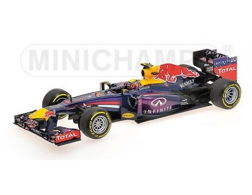 MINICHAMPS 110130002 RED BULL RB9 MARK WEBBER 2013 Modellino