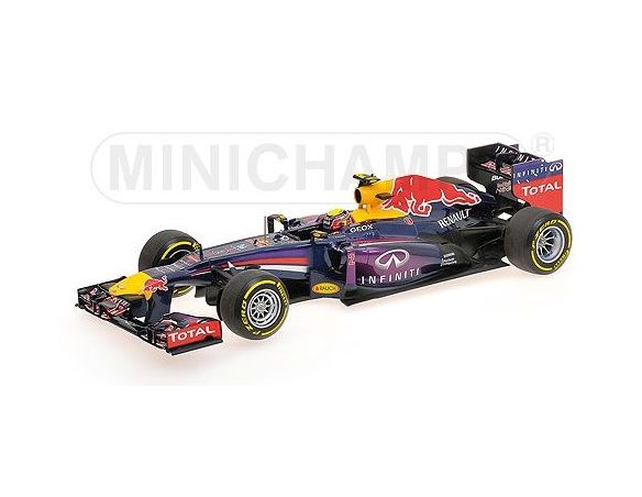 MINICHAMPS 110130002 RED BULL RB9 MARK WEBBER 2013 Modellino