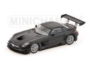 Minichamps PM410113200 MERCEDES SLS AMG GT3 STREET 2011 MATT BLACK 1:43 Modellino