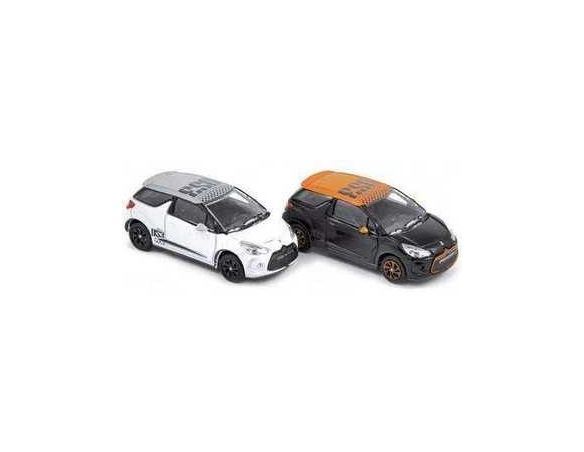Norev 155293 SET 4x CITROEN DS3 RACING 2011 1/87 Modellino