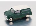 Bub 09151 MINI VAN GREEN-WHITE 1/87 Modellino