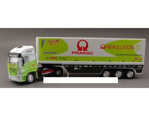 New Ray NY10363 IVECO STRALIS DUCATI PRAMAC 2010 1:32 Modellino