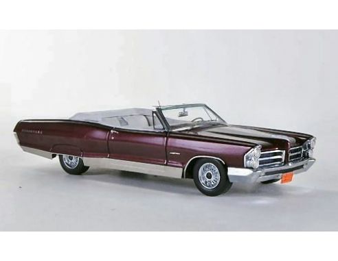Neo Scale Models NEO44101 PONTIAC BONNEVILLE CONVERTIBLE 1965 PRUNE MET.1:43 Modellino