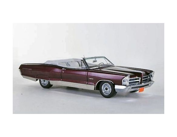 Neo Scale Models NEO44101 PONTIAC BONNEVILLE CONVERTIBLE 1965 PRUNE MET.1:43 Modellino