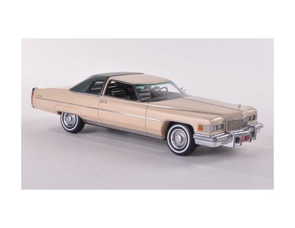 Neo Scale Models NEO44416 CADILLAC COUPE' DE VILLE 1976 CREAM 1:43 Modellino