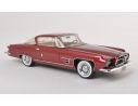 Neo Scale Models NEO45418 CHRYSLER DUAL GHIA L6.4 HARD TOP COUPE' 1960 DARK METALLIC RED 1:43 Modellino